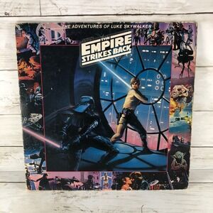 Star Wars The Empire Strikes Back Vinyl Record Adventures of Luke Skywalker 1980